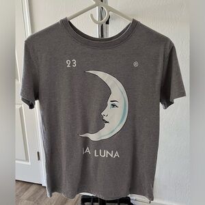 Loteria Don Clemente La Luna Gray Shirt Women’s XS